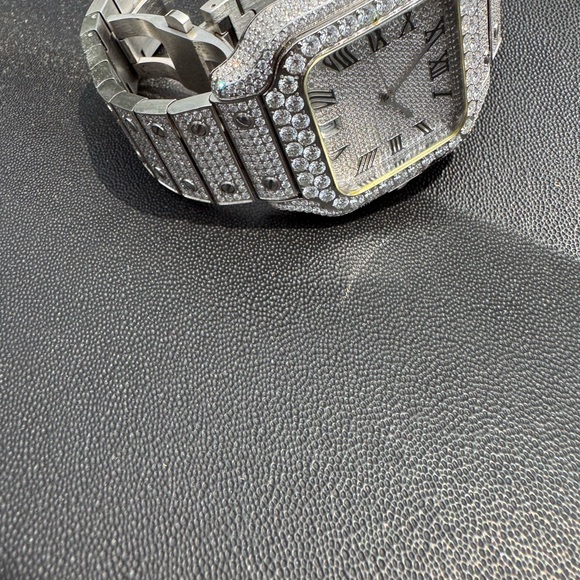 MEN'S VVS MOISSANITE WATCH - Picture 3 of 5